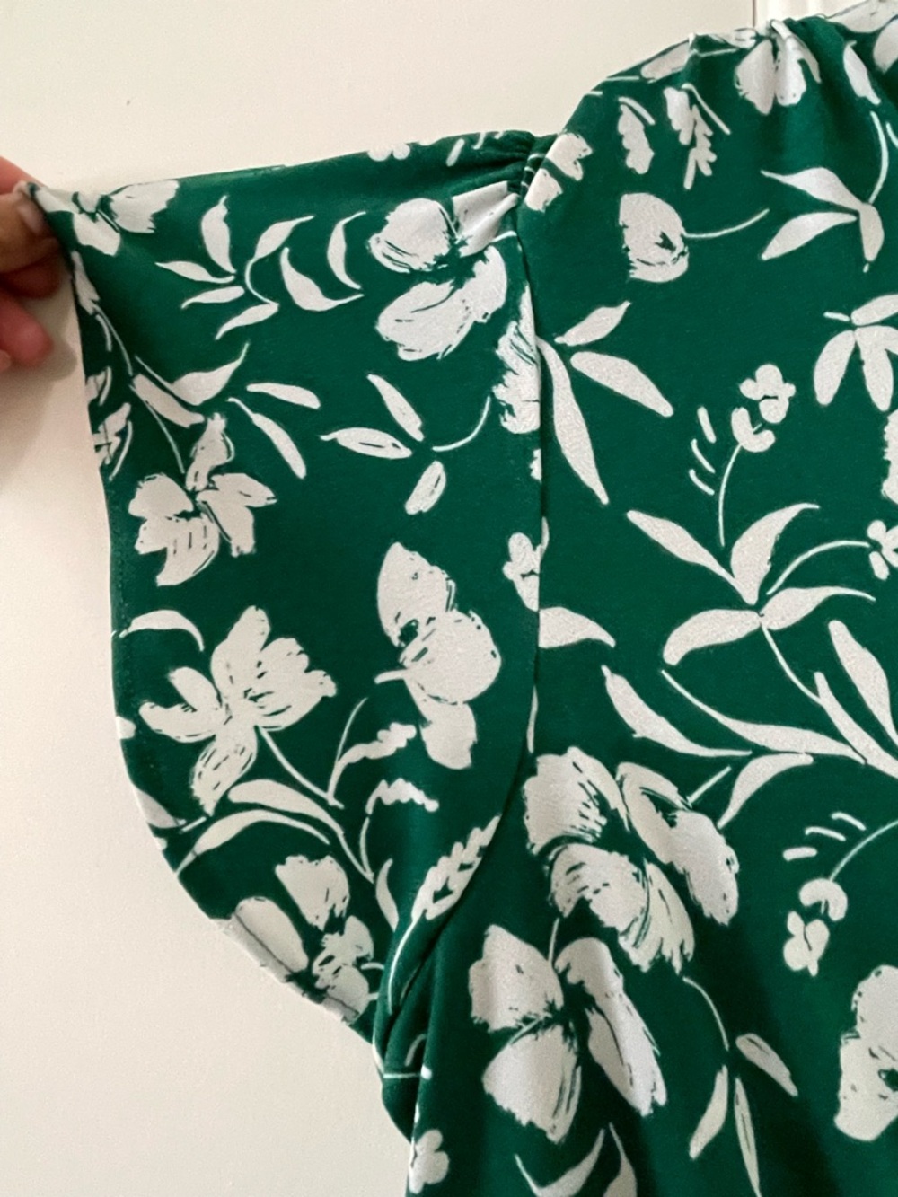 Adrianna Papell Ladies' Faux Wrap Dress (Green) - Picture 4 of 6